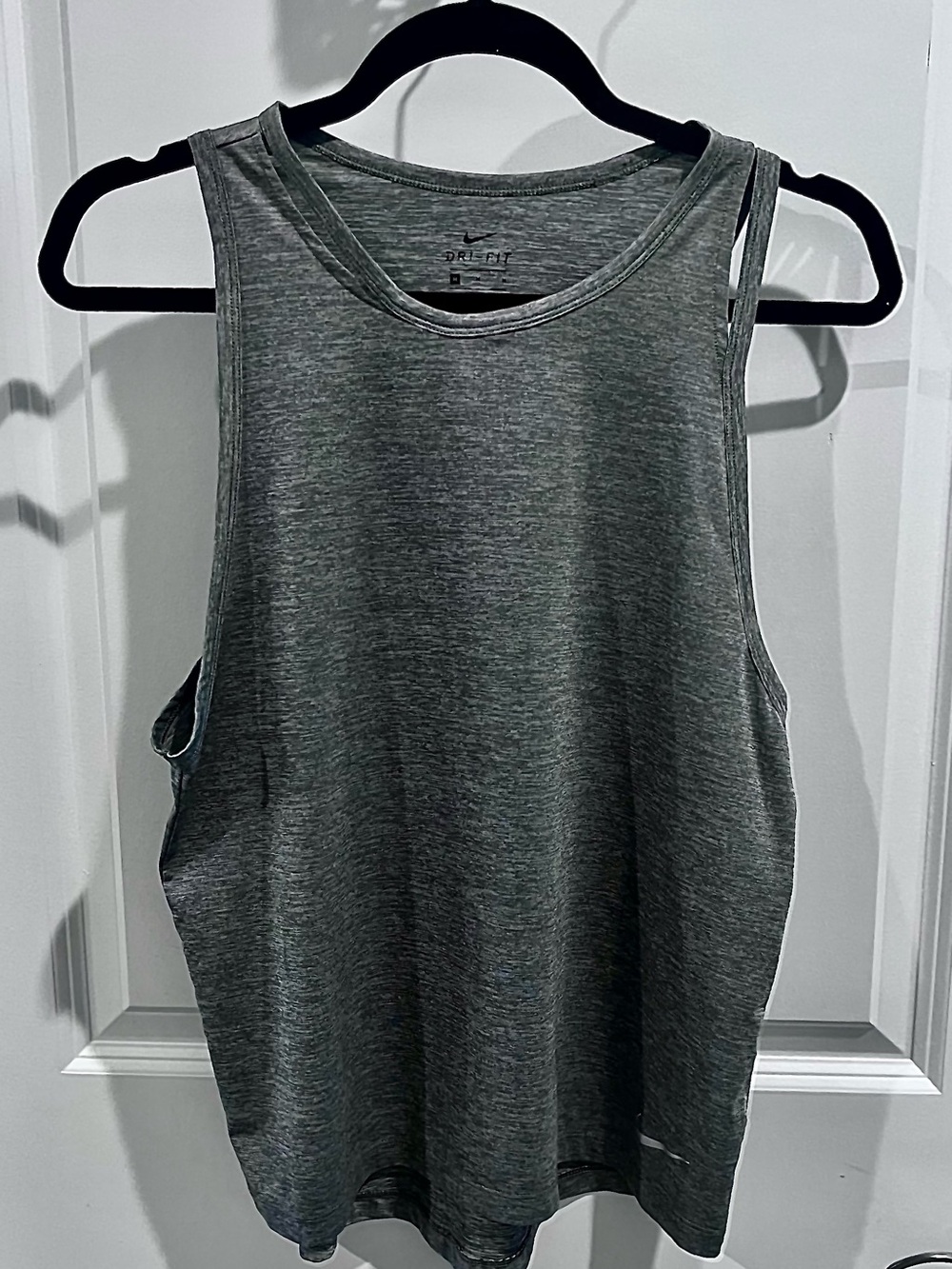 Women's Nike Dri-FIT Heather Grey
Training Tank Top,